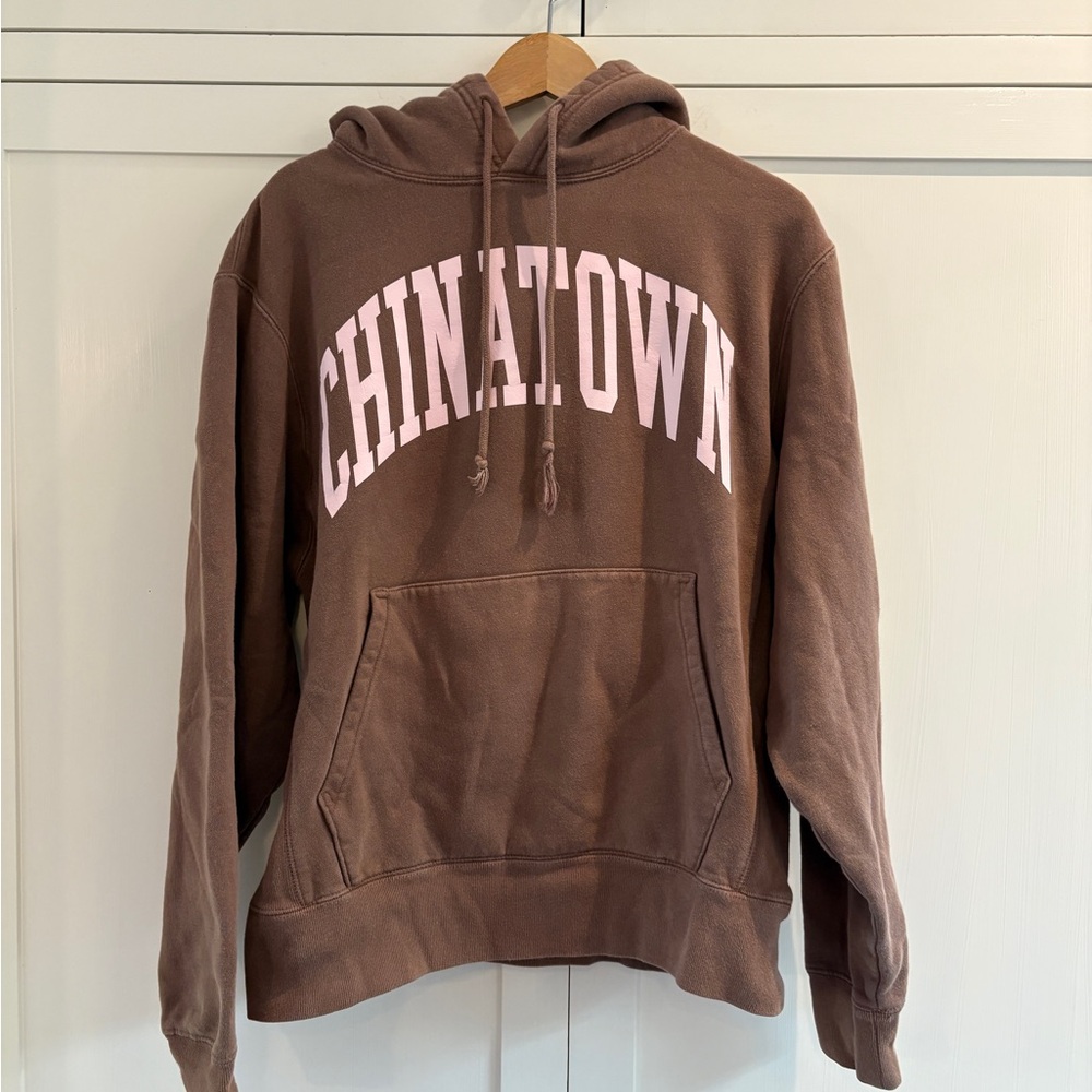 Brown Chinatown Market heavyweight Hoodie
